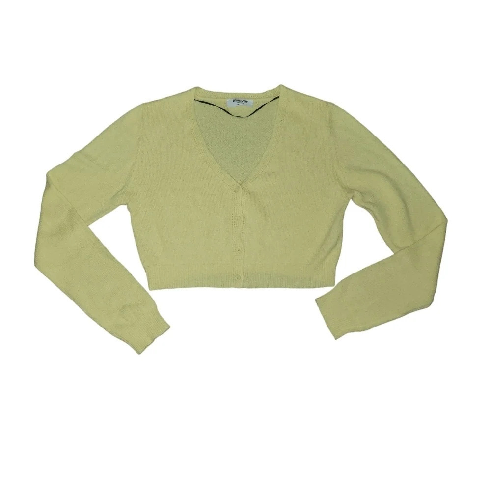 Double zero‎ cotton blend knit cardigan